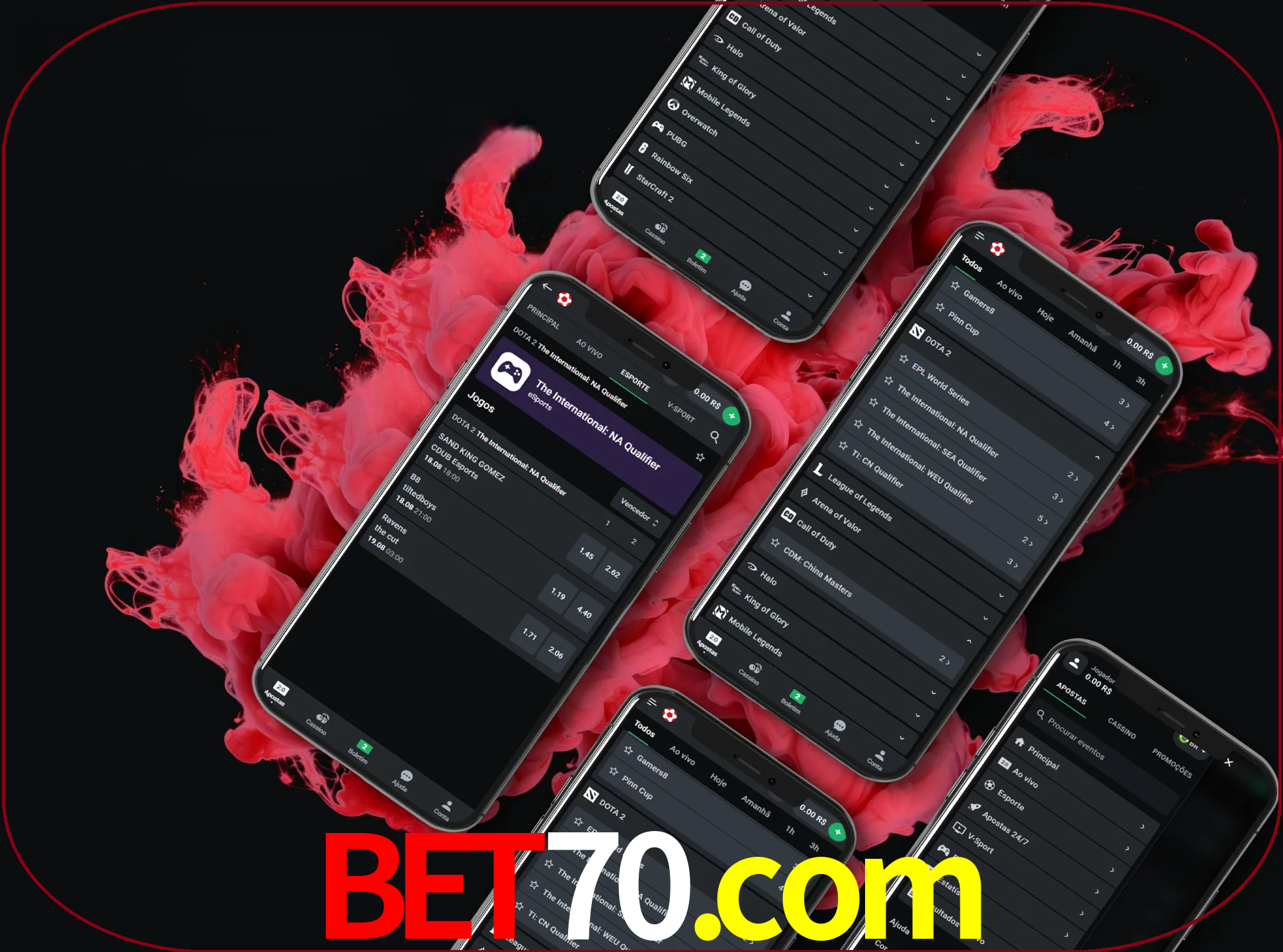 Se o seu smartphone não for compatível com a aplicação, esta opção do bet70 ajudá-lo-á a desfrutar do jogo.